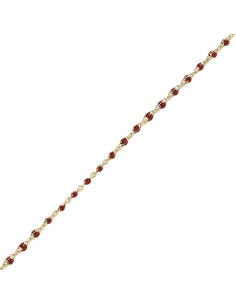 Bracelet Agatha Souple SMARTY Doré - Bordeaux 02470155-473 2