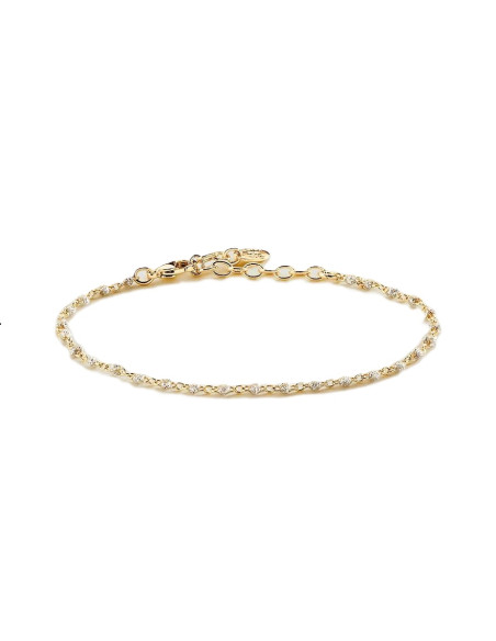 Bracelet Agatha Souple SMARTY Doré - Argenté