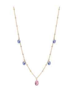 Collier Souple Cisèle En Plaqué Or De Saunier