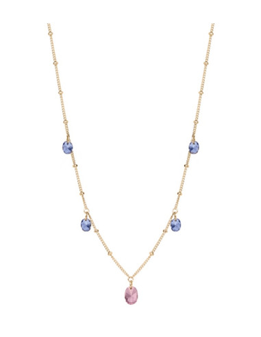 Collier Souple Cisèle En Plaqué Or De Saunier