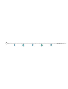 Bracelet En Argent Cisèle De Saunier