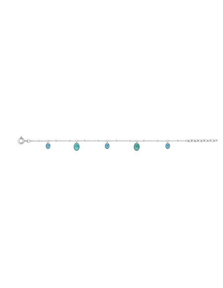 Bracelet En Argent Cisèle De Saunier