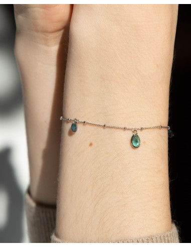 Bracelet En Argent Cisèle De Saunier