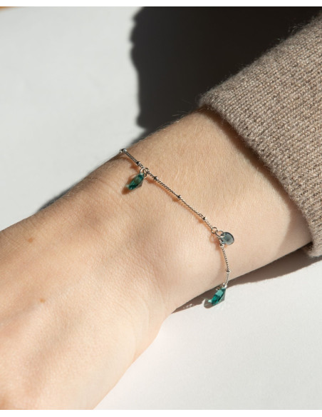 Bracelet En Argent Cisèle De Saunier