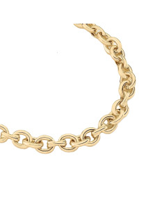 Collier Agatha XOXO En Laiton Doré