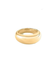 Bague Large Alexine De Agatha En Plaqué Or
