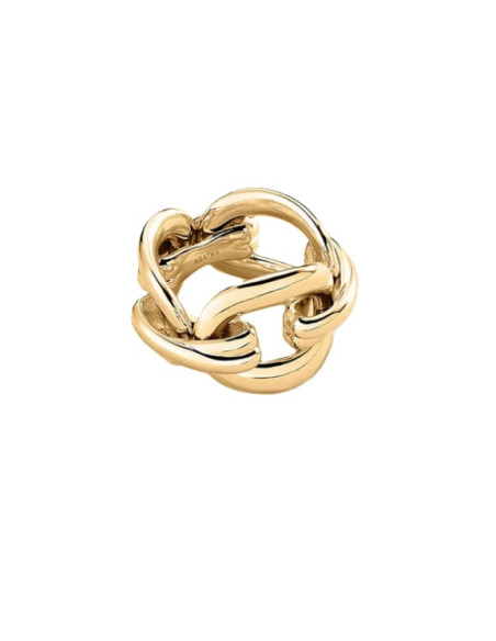 Bague XOXO De AGATHA En Laiton Doré