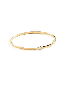 Jonc AGATHA Bangle En Argent Doré