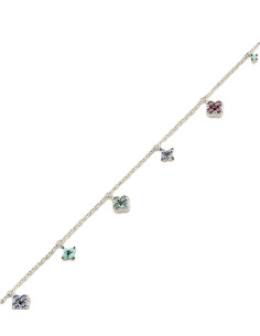 Bracelet Souple BELOVED De AGATHA En Argent Et Oxydes