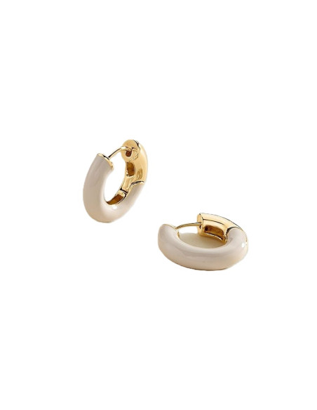 Créoles Leo Blanc Agatha