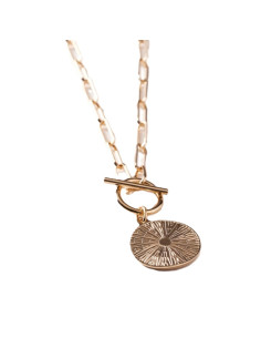 Collier Plaqué Or Zéphir Saunier