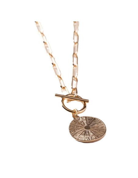 Collier Plaqué Or Zéphir Saunier