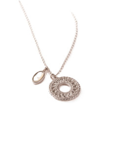 Collier Filature De Saunier En Argent