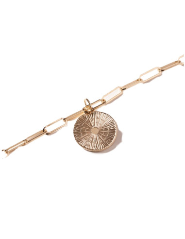 Bracelet Zéphir De Saunier En Plaqué Or