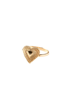 Bague Ex Voto De SAUNIER En Plaqué Or