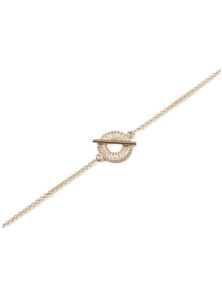 Bracelet Coton De Saunier En Argent