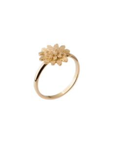 Bague Origami De Saunier En Plaqué Or