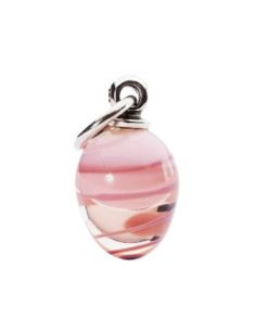 Perle Trollbeads Pendentif Tourbillon Rose