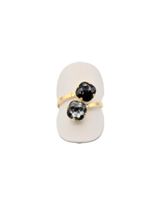 Bague Andréa Marazzini En Métal Doré En Cristal De Swarovski