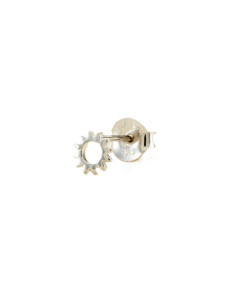 Piercing Puces Mini Soleil De AGATHA Argent