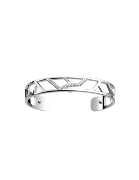 Bracelet Manchette Les Georgettes Précieuse 8mm Modèle Désert Finition Argent