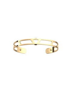 Bracelet Manchette Les Georgettes Ibiza Finition Dorée 8MM
