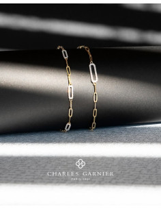 Bracelet CHARLES GARNIER En Vermeil Et Oxyde De Zirconium 2