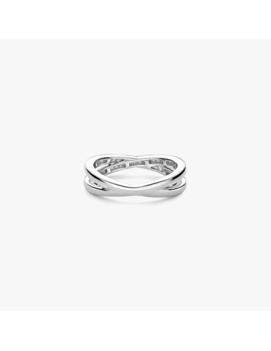 Bague Argent Et Zirconium Ti Sento