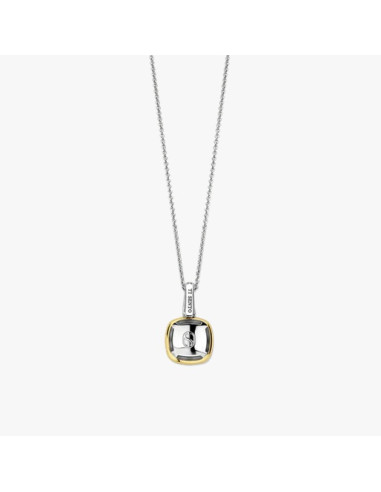 Collier Ti Sento En Argent Et Plaqué Or