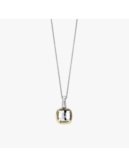 Collier Ti Sento En Argent Et Plaqué Or