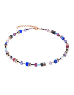 Collier Coeur De Lion Geocube Blue Moon
