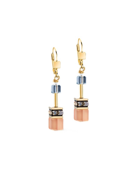 Boucles D'oreilles Coeur De Lion Geocube Iconic Earth Mirage