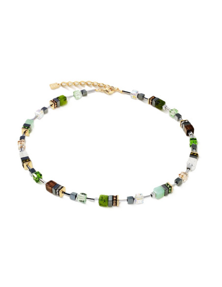 Collier Coeur De Lion Geocube Precious Forest Light