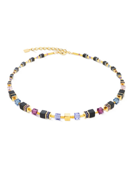 Collier Coeur De Lion Geocube Precious Classic Blue Moon