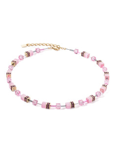 Collier Coeur De Lion Geocube Iconic Rose