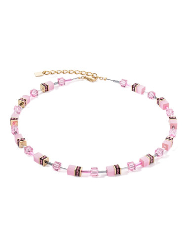 Collier Coeur De Lion Geocube Iconic Rose