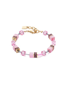Bracelet Coeur De Lion Geocube Iconic Rose