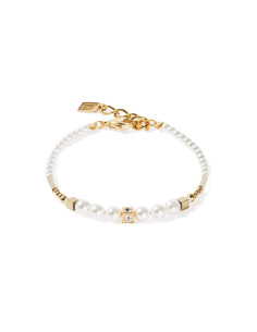 Bracelet Coeur De Lion Princess Pearls Blanc