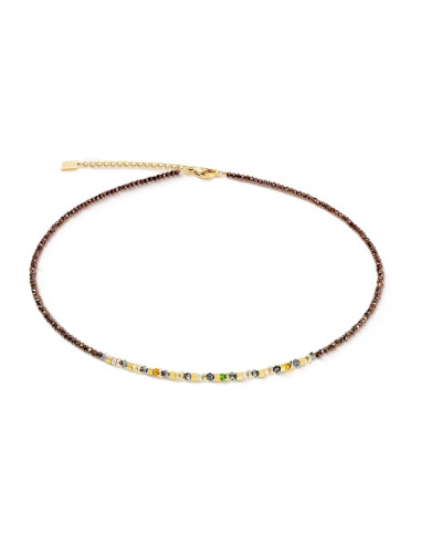 Collier Coeur De Lion Whisper Marron Olive