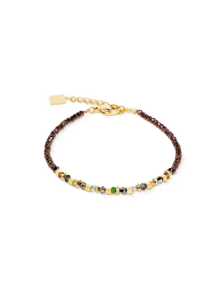 Bracelet Coeur De Lion Whisper Marron Olive