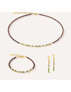 Bracelet Coeur De Lion Whisper Marron Olive 2