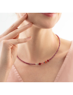 Collier Coeur De Lion Joyful Rouge 2