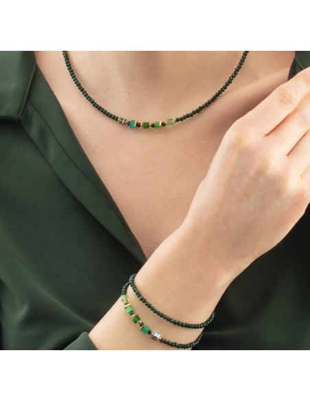 Collier Coeur De Lion Joyful Vert