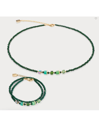 Collier Coeur De Lion Joyful Vert
