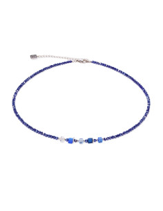 Collier Coeur De Lion Joyful Bleu
