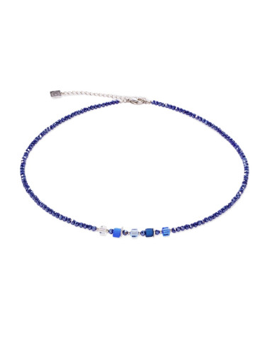 Collier Coeur De Lion Joyful Bleu