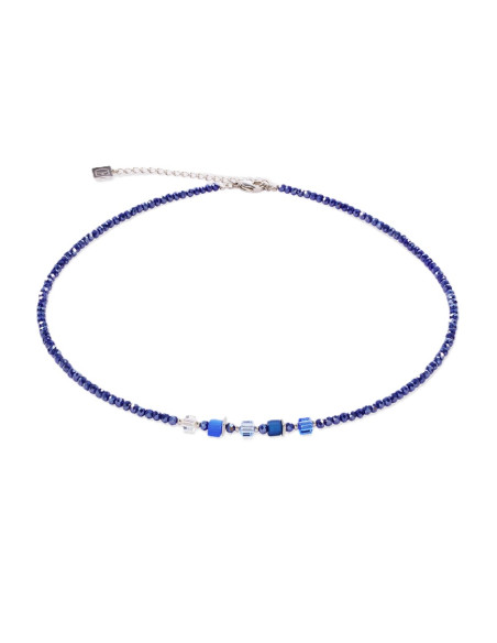 Collier Coeur De Lion Joyful Bleu