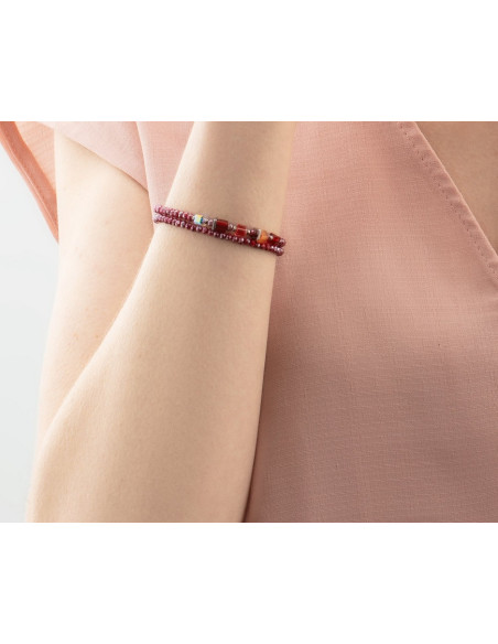 Bracelet Coeur De Lion Joyful Rouge