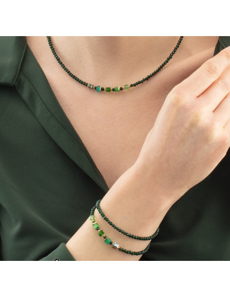 Bracelet Coeur De Lion Joyful Vert