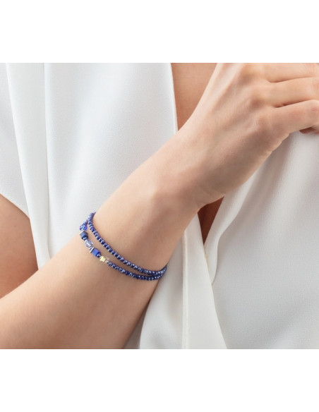 Bracelet Coeur De Lion Joyful Bleu
